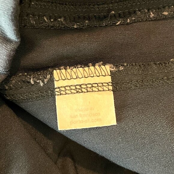 Porto San Francisco Cropped Cuffed Hem Pants Gray Size 2 Front Zipper - Picture 9 of 10